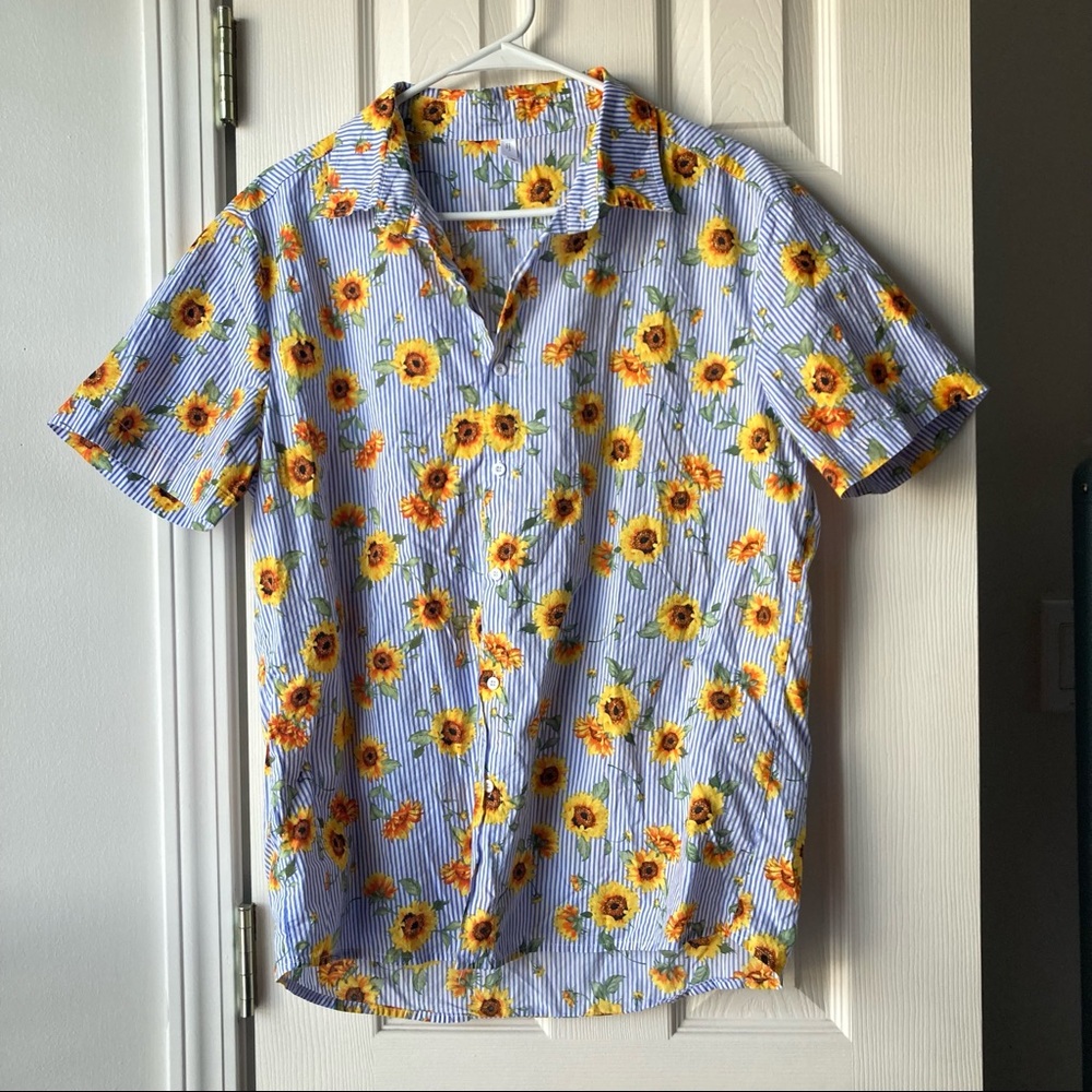 Sunflower Striped Top - size large
